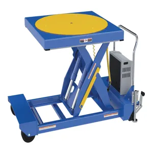 VESTIL PST-ROTATE Scissor Table Carousel, Built-In, Manual | CE3ENW