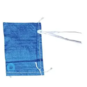 VESTIL PWB-68-B Woven Parts Bag, Blue, Polypropylene, 8 Inch Size | CE3EQT