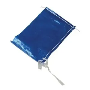 VESTIL PWB-812-B Woven Parts Bag, Blue, Polypropylene, 12 Inch Size | CE3EQW