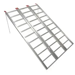 VESTIL RAMP-5077 Aluminium Van Ramp, 1500 Lb. Capacity, 78 Inch x 50 Inch x 1.5 Inch Size | AG7XVP