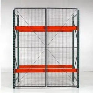 VESTIL RDHG-810 Double Hinged Rack Gate, 120 x 96 Inch Size | AG7XXW