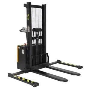 VESTIL S-62-FA Fixed Forklift Stacker, 62 Inch Raised Height | AG7YER