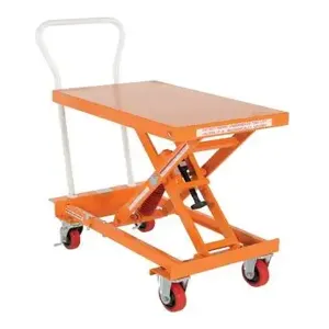 VESTIL SCSC-400-2032 Steel Auto hite Cart, 400 Lb. Capacity, 20 Inch x 32 Inch Size | AG7YMN