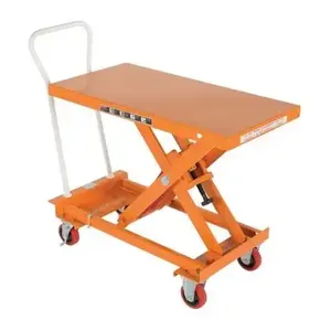 VESTIL SCSC-800-2040 Steel Auto hite Cart, 800 Lb. Capacity, 20 Inch x 40 Inch Size | AG7YMR