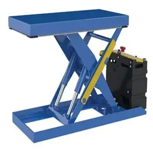 VESTIL SCTAB-2000-2040-DC Scissor Lift Table, 20 x 40 Inch Size, 2000 Lb. Capacity, 12 VDC | CE3EVR