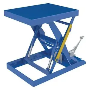 VESTIL SCTAB-2000-3240-FP Scissor Lift Table, 32 x 40 Inch Size, 2000 Lb. Capacity, Foot Pump | CE3EVW