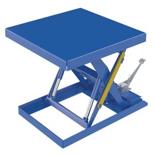 VESTIL SCTAB-2000-4242-FP Scissor Lift Table, 42 x 42 Inch Size, 2000 Lb. Capacity, Foot Pump | CE3EVZ