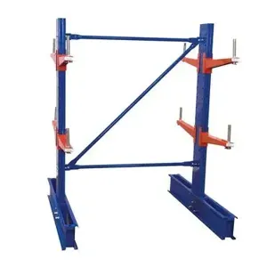 VESTIL SDU-C-6-24-SET Standard Cantilever Double Upright, 6 Feet, 24 Inch Arms Set, Blue | AG7YPR