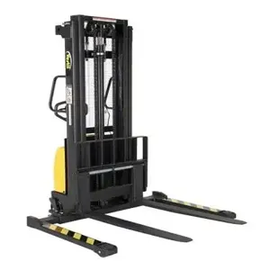 VESTIL SE/HP-118-AA Hand Pump/Power Adjustable Arm Stacker, 118 Inch Maximum Height | CE3EWQ