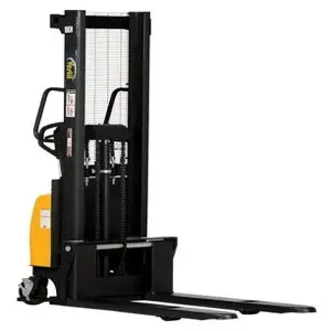 VESTIL SE/HP-63 Hand Pump/powered Stacker, 63 Inch Maximum Height | AG7YQB