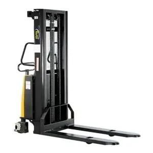 VESTIL SL-118-FF Fixed Stacker, with Powered Lift, 118 Inch Size | AG7YWC