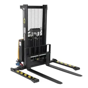 VESTIL SL-63-AA-PTDS Adjustable Stacker, Powerlift Drive, 63 Inch Length | CE4QUQ