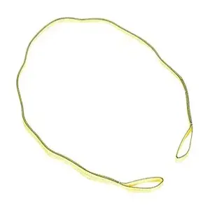 VESTIL SLD-1-F-10-YL Lifting Web Sling, Polyester, Yellow, 1 x 10 Feet Size | CE4QUR