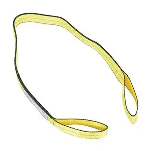 VESTIL SLD-2-F-6-YL Lifting Web Sling, Polyester, Yellow, 2 x 6 Feet Size | CE4QUY