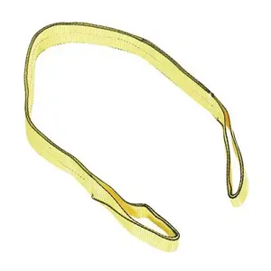 VESTIL SLD-3-F-6-YL Lifting Web Sling, Polyester, Yellow, 3 x 6 Feet Size | CE4QVC