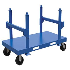 VESTIL SPC-3668-2L Material Cart, Heavy Duty, Stackable | CE4QVM