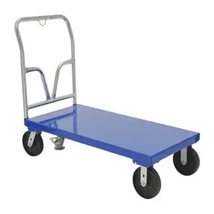 VESTIL SPT-2448 Steel Platform Truck, 3600 Lb. Capacity, 24 x 48 Inch Size | AG7ZGK