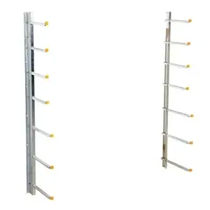 VESTIL SR-WM Wall Mounted Material Rack With 1000 Lb. Capacity | AG7ZJH