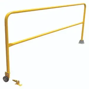 VESTIL SSG-9 Dock Safety Swing Gate, 108 Inch Width | AG7ZMR