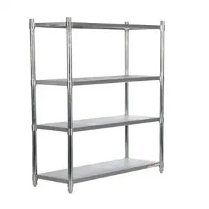 VESTIL SSS-1848 Shelving, 74 inch Height, 48 inch Width, 18 inch Depth | AB4DZP 1XEC3