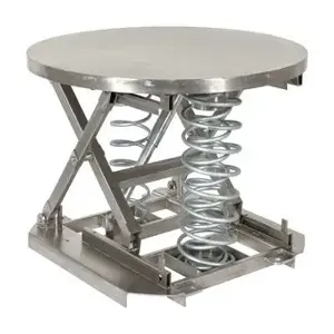 VESTIL SST-45-PSS-ST Spring Scissor Table, Partial, 4500 Lb. Capacity | CE4QYU