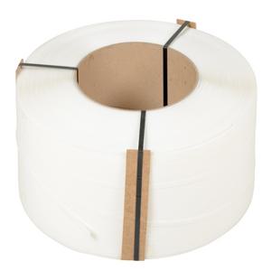 VESTIL ST-38-9X8-WH White Poly Strapping, 12900 Feet, 9 x 8 Inch Core | AG7ZPA