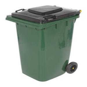 VESTIL TH-64-GRN Green Polyethylene Trash Can, 64 Gallon Capacity | AG8ATM