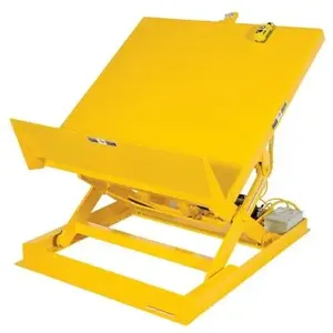 VESTIL ULTT-3648-2-YEL115-1 Ergonomic Lift/tilt Table, 2000 Lb. Capacity, 115V/1 Phase, 36 x 48 Inch Size | AG8CXJ