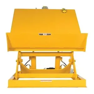 VESTIL ULTT-3648-6-YEL115-1 Ergonomic Lift/tilt Table, 6000 Lb. Capacity, 115V, 1Ph, 36 x 48 Inch Size | CE4RKG