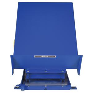 VESTIL UNI-4848-2 Scherenhubtisch, 2000 lb., 48 x 48 Zoll Größe, Blau, 460 V, 3 Phasen | CE4RMW
