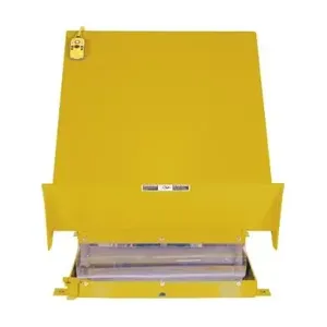 VESTIL UNI-4048-2-YEL-208-3 Lift Table, 2000 Lb., 40 x 48 Inch Size, Yellow, 208V, 3 Phase, Steel | CE4RMD