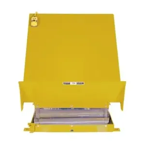 VESTIL UNI-4048-2-YEL-230-1 Lift Table, 2000 Lb., 40 x 48 Inch Size, Yellow, 230V, 1 Phase, Steel | CE4RME