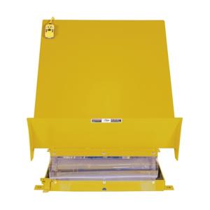 VESTIL UNI-4048-2-YEL-230-3 Lift Table, 2000 Lb., 40 x 48 Inch Size, Yellow, 230V, 3 Phase, Steel | CE4RMF