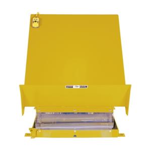 VESTIL UNI-4048-4-YEL-230-3 Lift Table, 4000 Lb., 40 x 48 Inch Size, Yellow, 230V, 3 Phase, Steel | CE4RMU