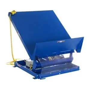 VESTIL UNI-5448-2-BLU-115-1 Lift Table, 2000 Lb., 54 x 48 Inch Size, Blue, 115V, 1 Phase, Steel | CE4RNP