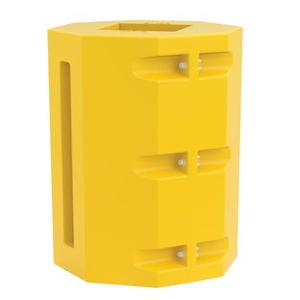 VESTIL VB-8-10 UV Protected Polyethylene Column Protector, 8 x 10 Inch Size, Rectangle | AG8BKA