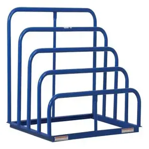 VESTIL VHSR-4 Vertical Sheet Rack, 46-7/8 Inch Width x 41-3/4 Inch Height | AC9EFM 3FY90