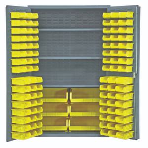 VESTIL VSC-3501-102 Storage Cabinet, 102 Bins, 36 x 72 Inch Size | AG8BYR