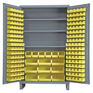VESTIL VSC-SSC-185 Storage Cabinet, 185 Bins, 24 x 84 Inch Size | AG8BYY