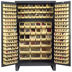 VESTIL VSC-SSC-227 Storage Cabinet, 227 Bins, 24 x 84 Inch Size | AG8BYZ
