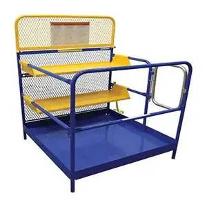 VESTIL WP-4848-2SF Work Platform, 2 Shelves, 48 x 48 Inch Size | CE4RUQ