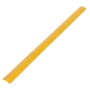 VESTIL WR-48-Y Extruded Aluminum Hose/Cable Crossover, 48 Inch Size, Yellow | AG8CLZ