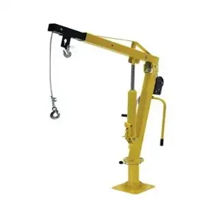 VESTIL WTJ-E-15-3-AC-CSA-GAL AC Powered Jib Crane, Boom, Reach 43-1/16 to 66-3/4 Inch Size, 1500 Lb. Capacity | CE4RVK