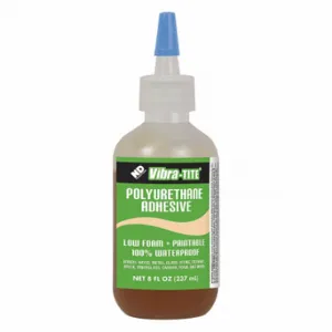 VIBRA TITE 98908 Construction Adhesive, 989, 8 Fl Oz, Bottle, Light Brown | CU7XPH 49CF10