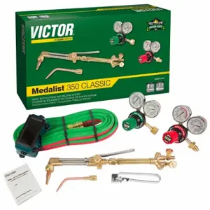 VICTOR 0384-2698 Cutting Welding Outfit, Acetylene, Cga 510, Ca411-1 | CU7XWT 793NM4