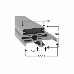 VICTORY 50879502 Door Gasket, 23-3/16 x 27.75 Inch Size | CU7XWY 63RJ60