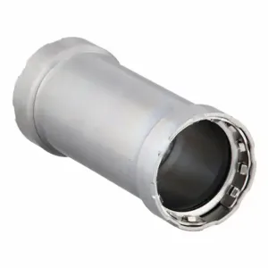 VIEGA LLC 25095 Extended Coupling No Stop, Zinc Nickel-Plated Carbon Steel, Press-Fit X Press-Fit | CU7YBC 49ET74