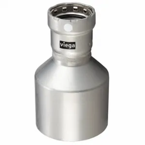 VIEGA LLC 26715 Reducer, Zinc Nickel-Plated Carbon Steel, Ftg X Press-Fit, 2 1/2 Inch Copper Tube Size | CU7YDQ 452Z99