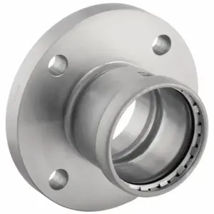 VIEGA LLC 26785 Flange, Zinc Nickel-Plated Carbon Steel, Press-Fit x Flange, 4 Inch Pipe Size, FKM | CU7YCY 452Z86