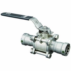 VIEGA LLC 679913 Kugelhahn, 3/4 Zoll Rohr, 250 PSI CWP, 0–250 Grad F, Feststellhebelgriff | CU7YAB 794CM0